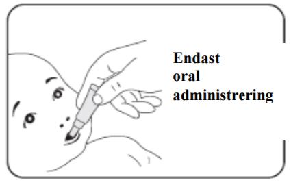 Endast oral administrering