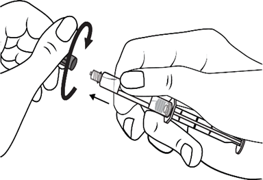 Skruva loss skyddslocket