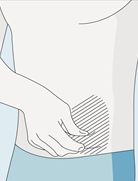 Förbered injektionsstället