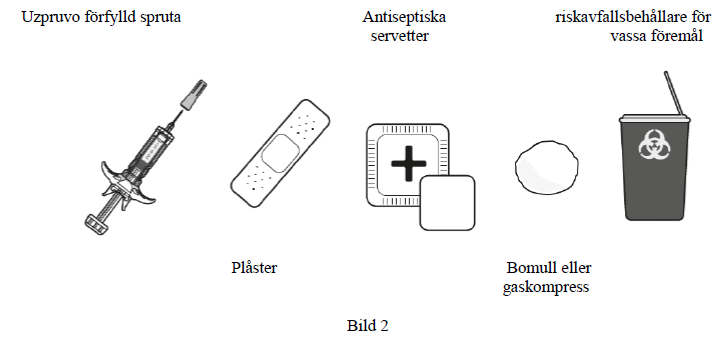 Plocka ihop allt material du behöver och lägg det på en ren yta