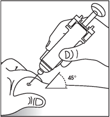 Förfylld spruta med nålskydd