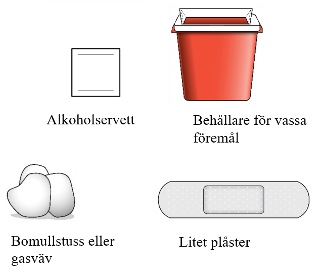 Övrigt material (ingår ej)