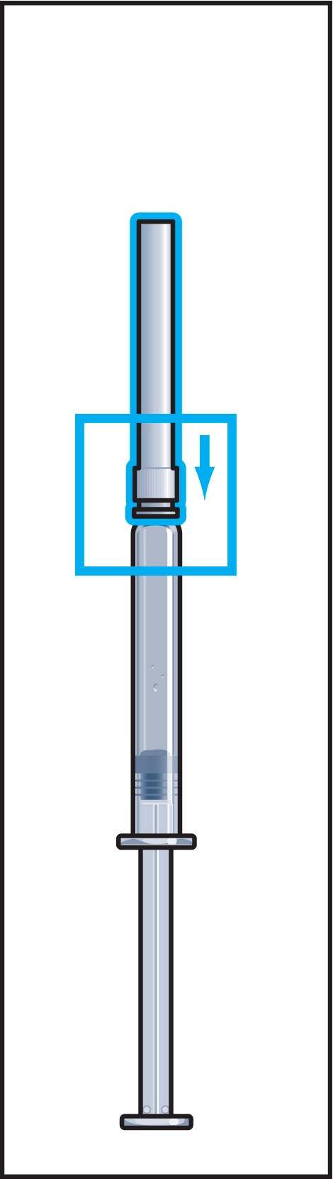 Sätt fast nål för beredning
